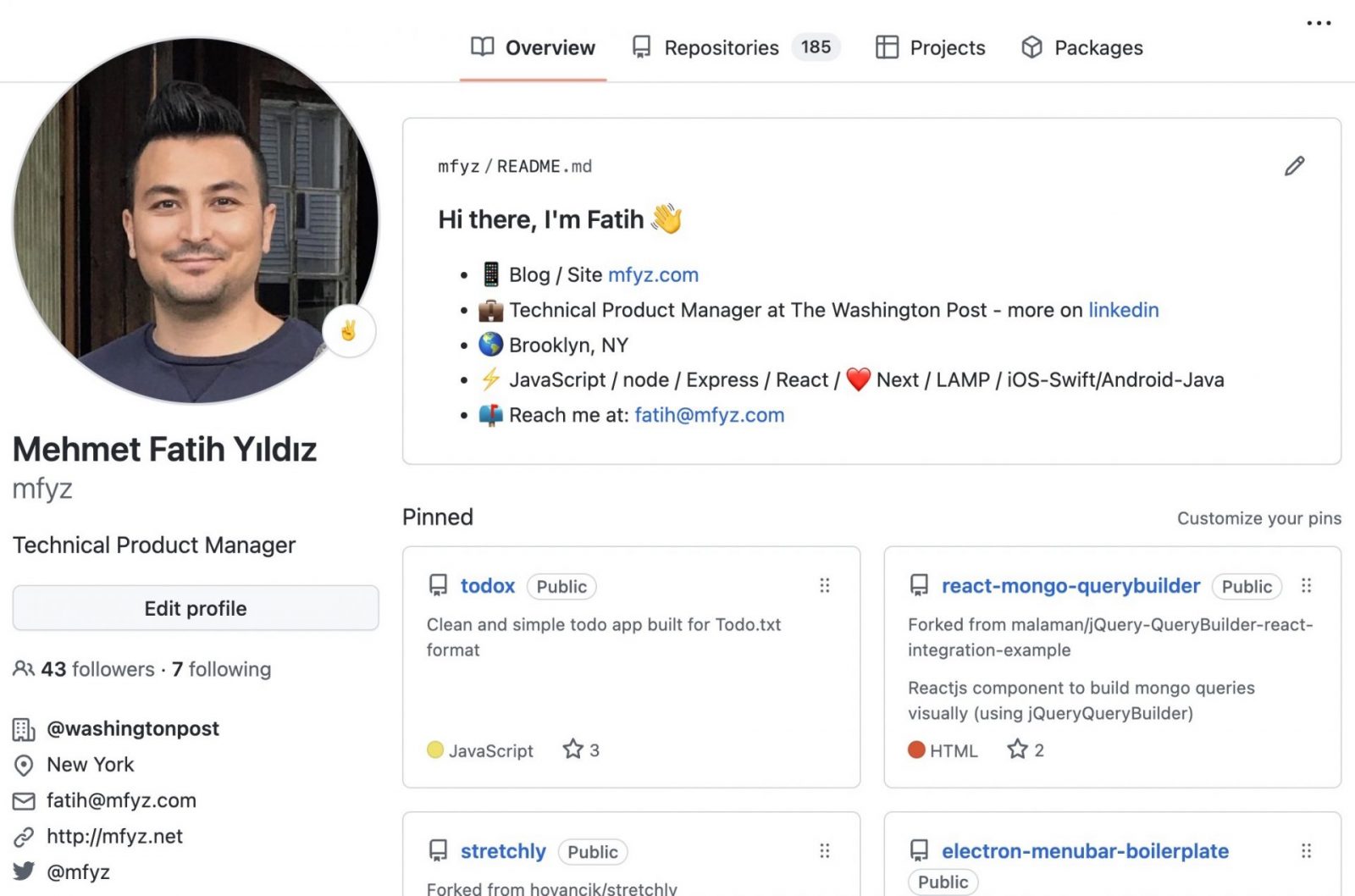 I created a great badges repository for the new github README.md profile  page - DEV Community